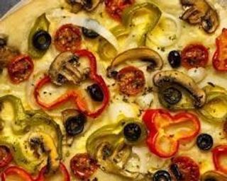 Pizza vegetal (30 cm.)