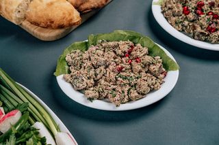 ქათმის კუჭმაჭი ნიგვზით