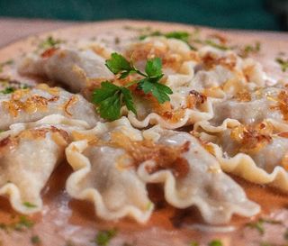 Pierogi z mięsem klasyczne