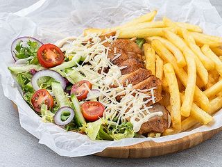 Куряче стегно з картоплею (285g)