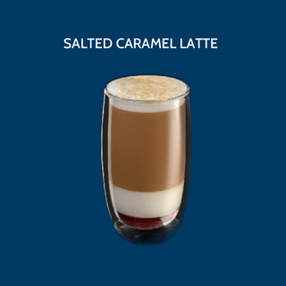 Salted Caramel Latte Large