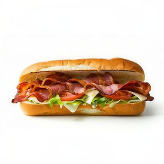 Bocadillo De Bacón Y Lomo