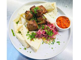 Шашлик з телятини (200/50/30g)