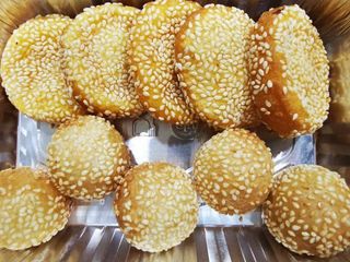 C10. Bola de Sésamo e Abóbora Frita