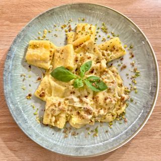 Paccheri al pistacchio