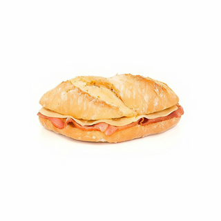bocadillo doble de bacon y queso