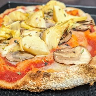 Pinsa Funghi e Carciofi