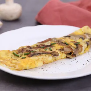 Omelette Aux Champignons