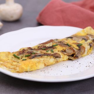 Omelette Aux Champignons