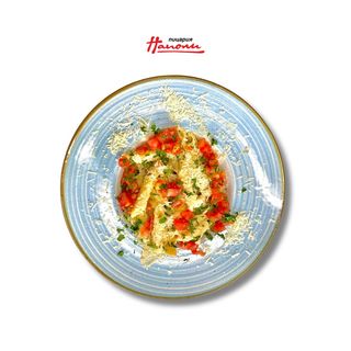 Пене с пилешко и бекон