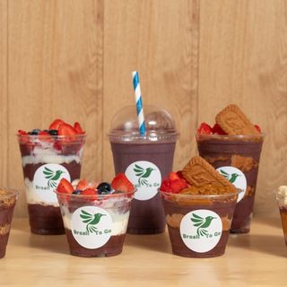 Açai Bowl Hasta 5 Toppings (Pequeño)