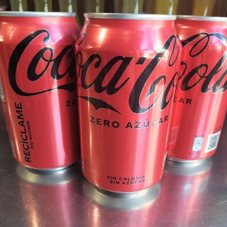 Coca-Cola Zero Azúcar lata 330ml.