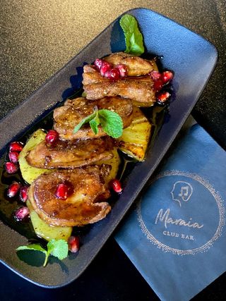 Гъши дроб с ананас и трюфел сос (250гр.)