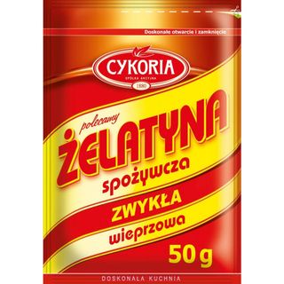 Żelatyna spożywcza Cykoria