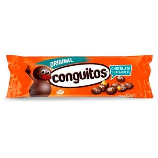 Conguitos chocolate y cacahuete 70g