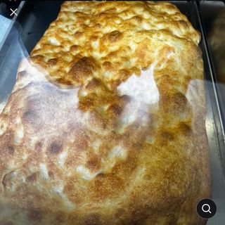 Focaccia casera farcita vegetariana 