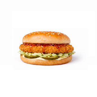 Spicy Honey Chicken Burger