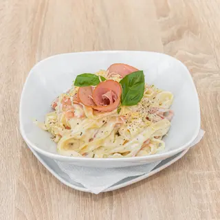 Tagliatelles Carbonara