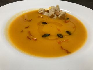 Зеленчукова крем супа