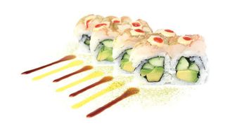 Uramaki gambero rosso