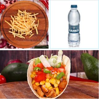 Комбо меню двойно тако (500г)