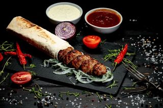 Տավարի քաբաբ լավաշով