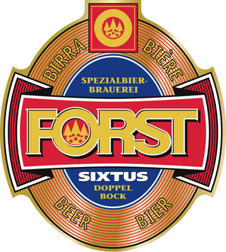 Birra Forst Rossa Doppio Malto Sixtus cl 33