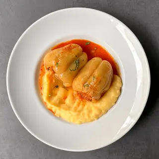 Punjena paprika, pire krumpir