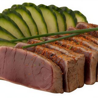 Tataki de atún (8 piezas)