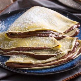 Crêpes Nutella kinder bueno