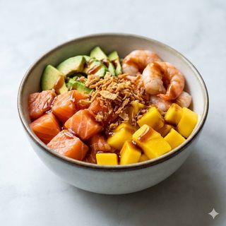 18A.Poke salmon style