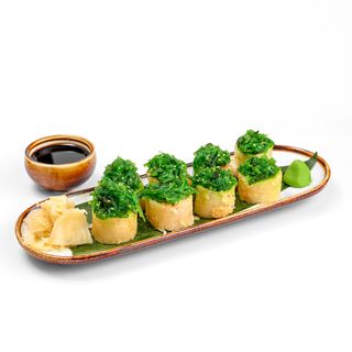 Crispy roll cu creveți sau țipar la alegere