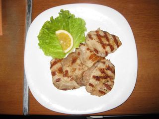 Свински каренца на скара (300г)