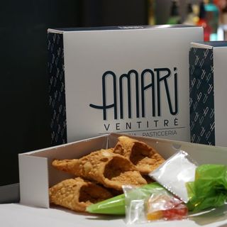 5 Cannoli da viaggio con ricotta a parte