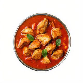 Pollo Al Curry Rojo Thailandes