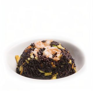 206. Black riso saltato