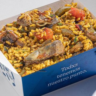 PAELLA VERDURAS TEMPORADA (2 pax)