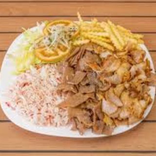 Plato De Shawarma De Carne