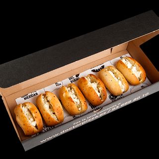 Pan de ajo Queso de Cabra 4u