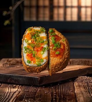 Суші Бургер з Креветками