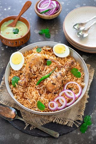 Chicken biryani