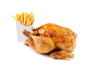 Plato De Pollo Al Ast (Mediano)
