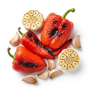Pečena paprika sa češnjakom
