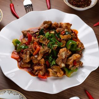 Бараньи рёбрышки под соусом 