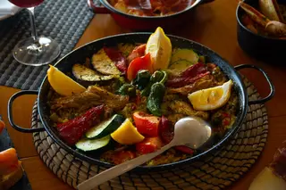 Paella Vegetariana