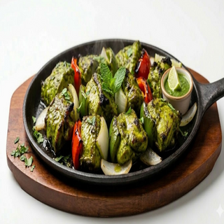 Tikka de menta sizzler (ración)