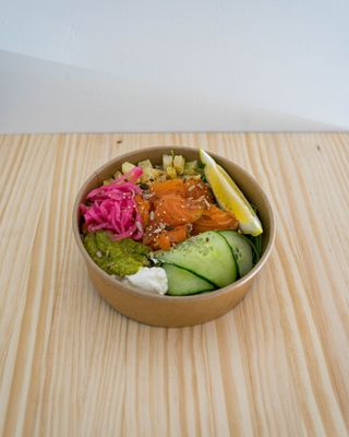 Bowl Salmon Gravlax (Grande)