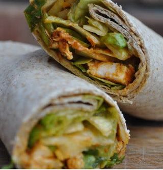 Cajun Chicken Wrap