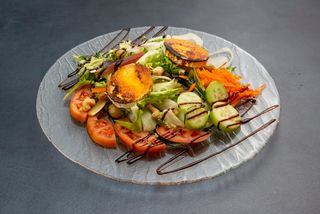 Ensalada Con Queso De Cabra