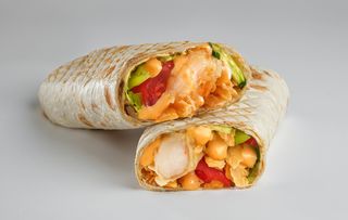 Донер с креветками